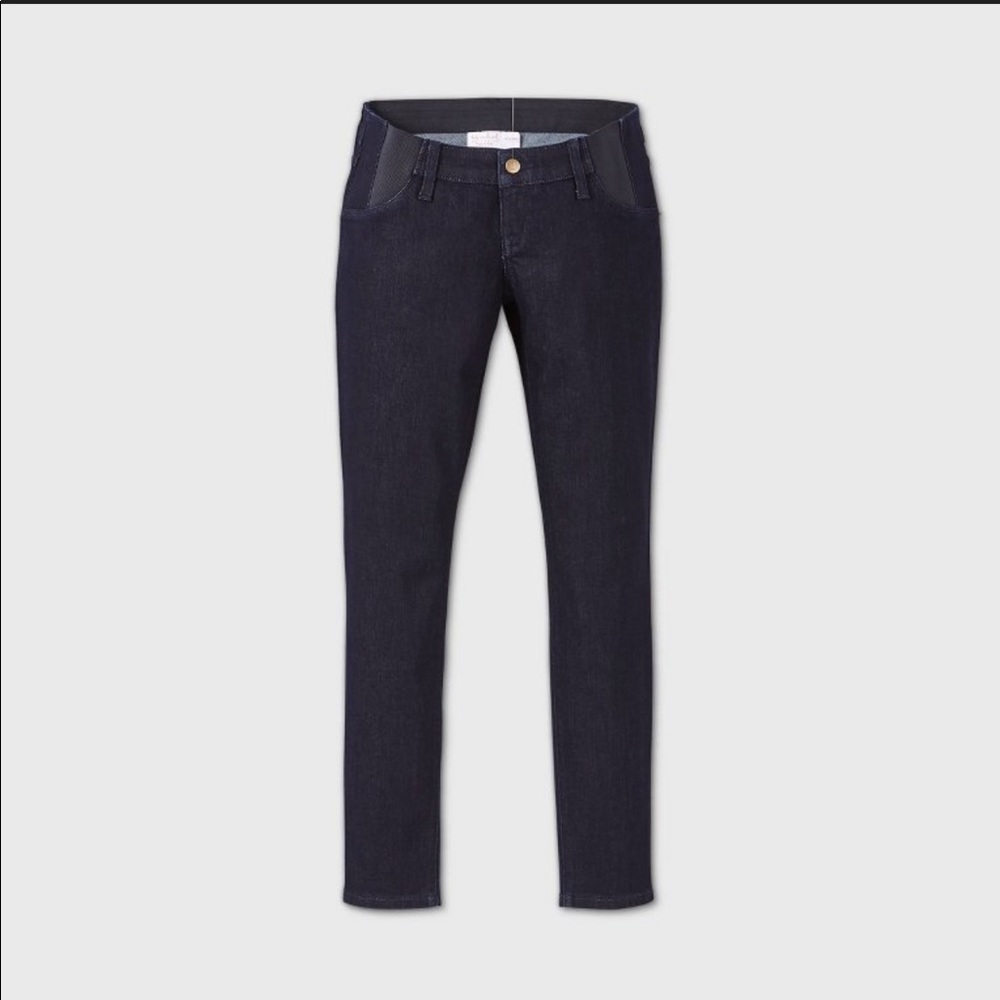 Side Panel Maternity Jeggings